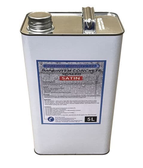 Pattern Imprinted Concrete Sealer - Satin (5Ltr)